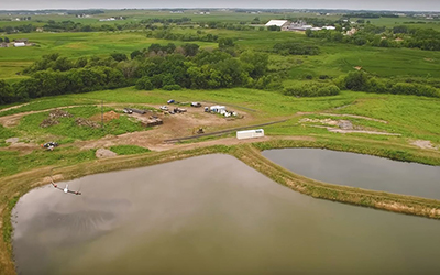 Dorn Creek Dewatering Basin