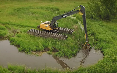 Sediment Removal in Dorn Creek