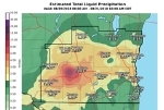 National Weather Service rainfall