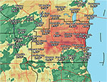 National Weather Service rainfall